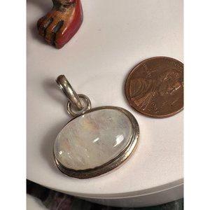 Sterling Moonstone Pendant